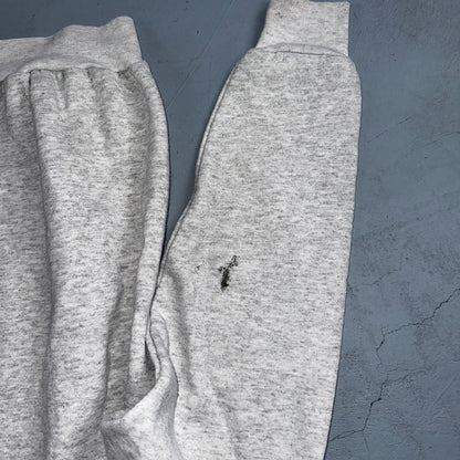 Vintage Buck White Tail Crewneck Sweatshirt Size Large Lee USA Gray Deer Hunting