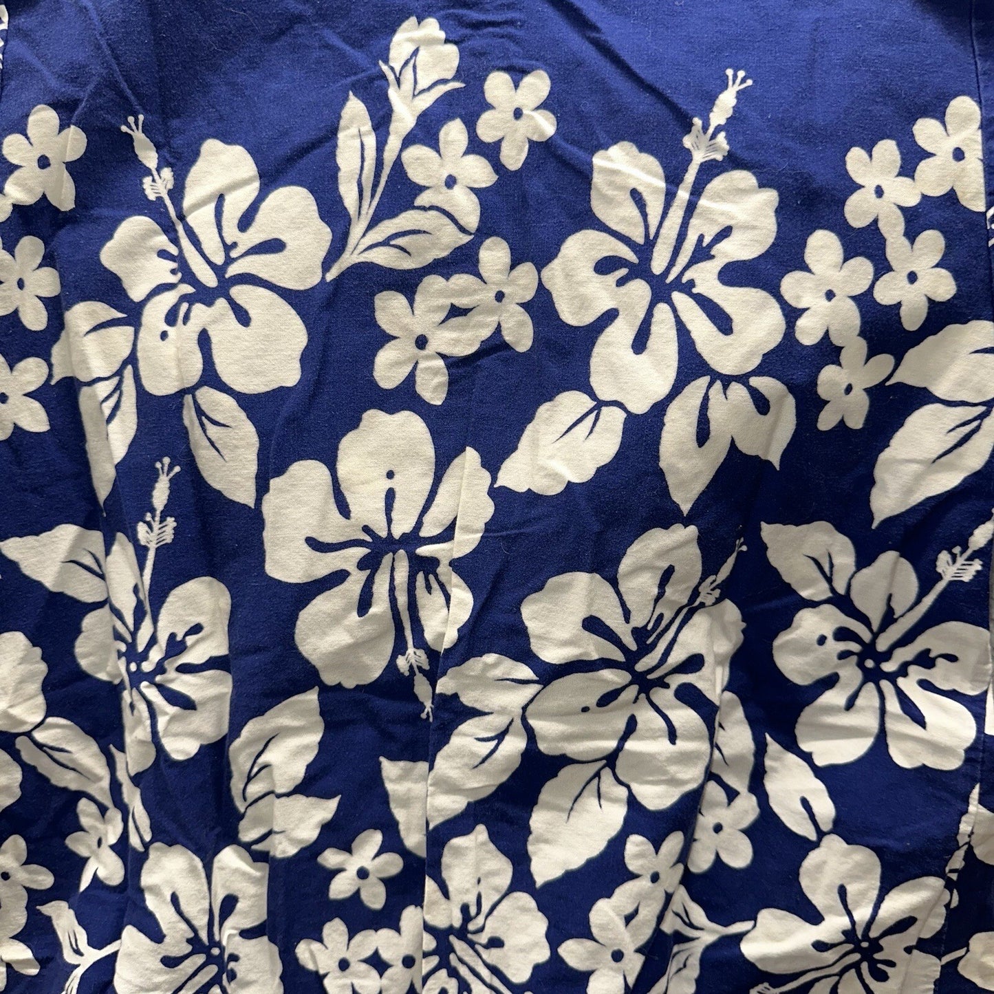 Vintage 50s Hawaiian Aloha Print Shirt Rockabilly Honolulu 60s Button Ui Maikai