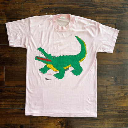 Alligator Vintage T Shirt Florida Abstract 80s Cute Cubes Crocodile Harry Styles