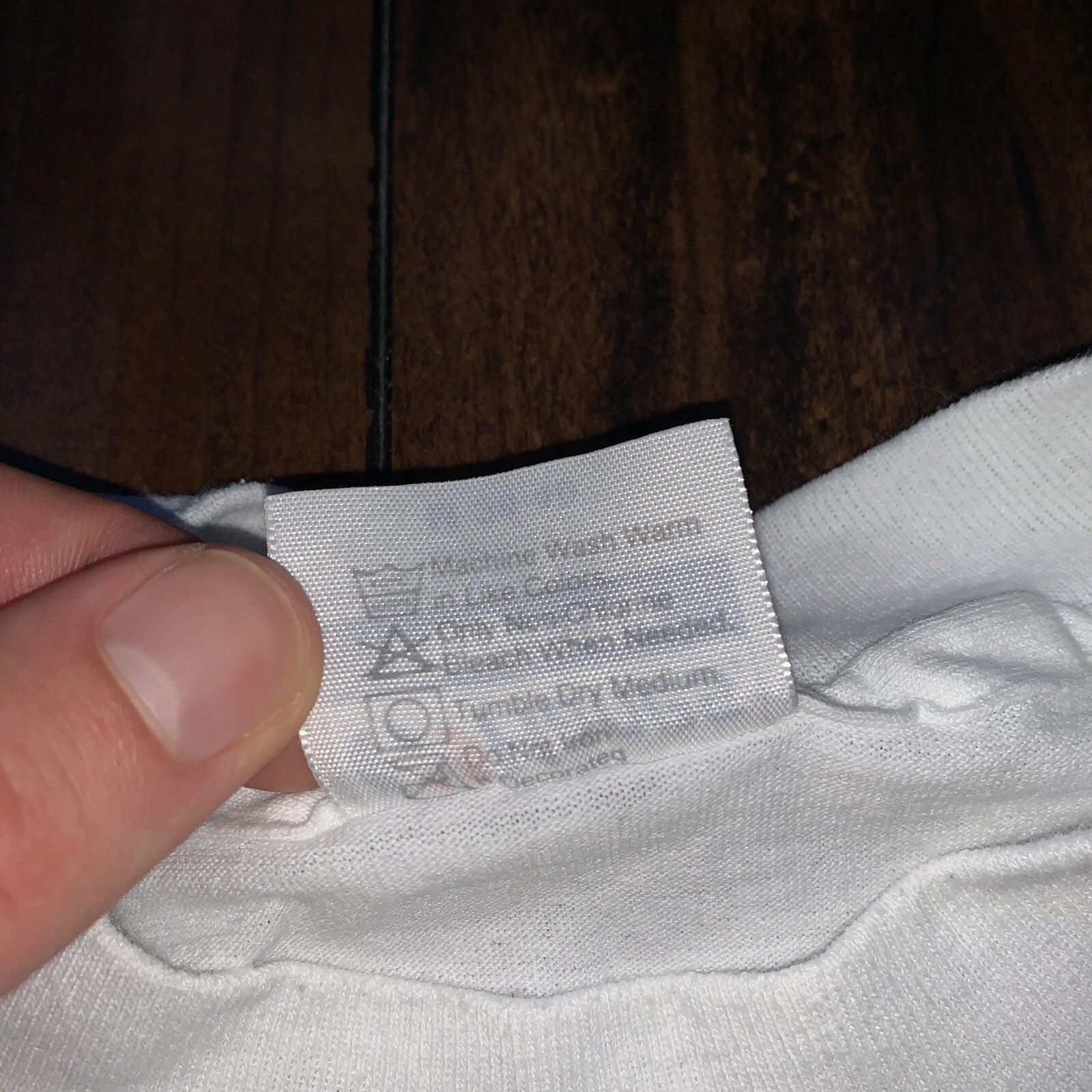 Hanes BLANK Vintage White T Shirt Mens 80s Essential Lot Of 6 Rap Single Stitch