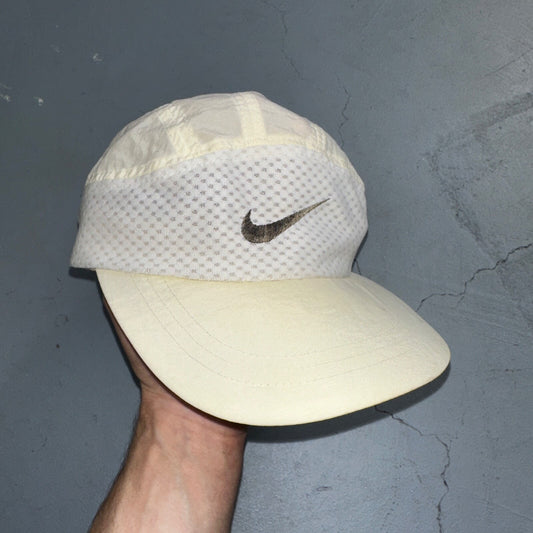 Nike Vintage Hat Cap Strap Back Swoosh Mesh Panel Tailwind Mens 90s Air Max