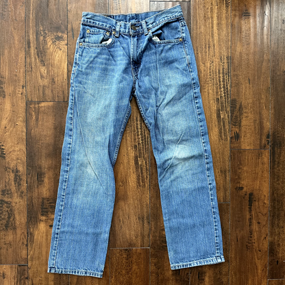 Levis 514 Womens Jeans 16 Reg Straight Leg Denim Flat Front Vintage Y2K 28x28