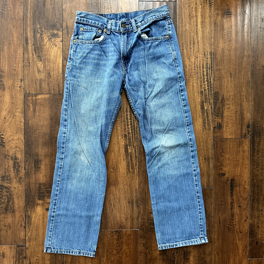 Levis 514 Womens Jeans 16 Reg Straight Leg Denim Flat Front Vintage Y2K 28x28