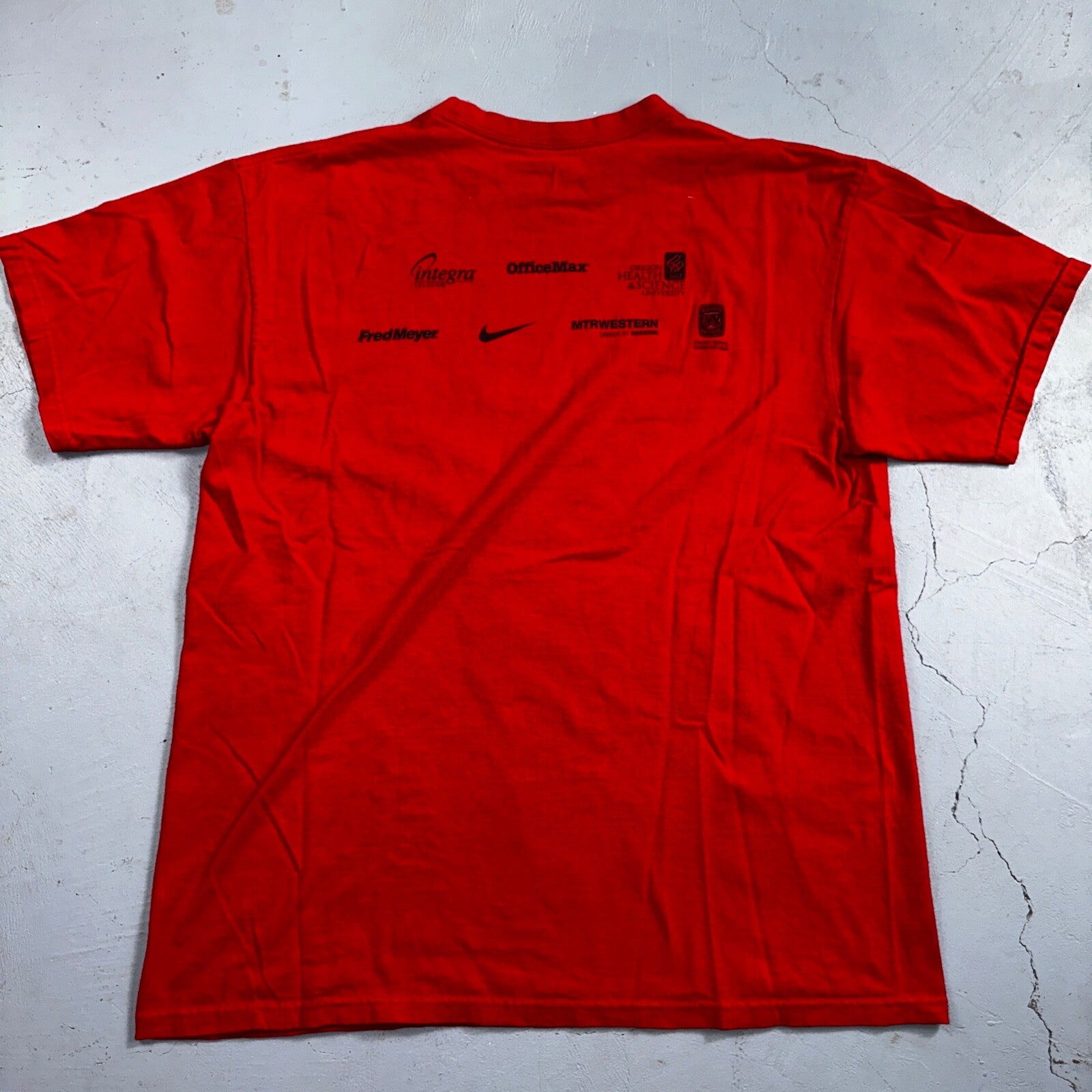 Nike Hood To Coast 2010 Y2K VTG T Shirt Promo Running Race Official Oregon PDX