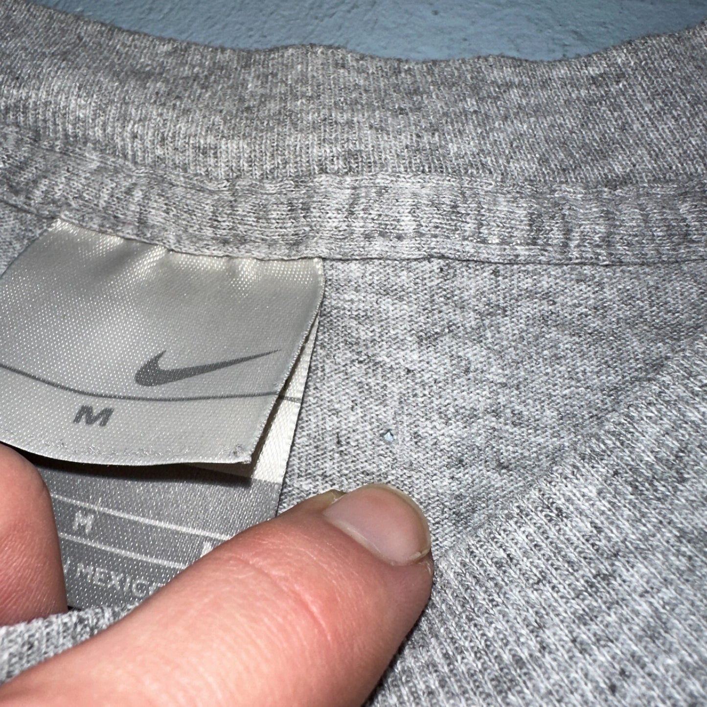 Nike Athletic Department Y2K VTG T Shirt Silver Tag Property Medium Y2K Graphic