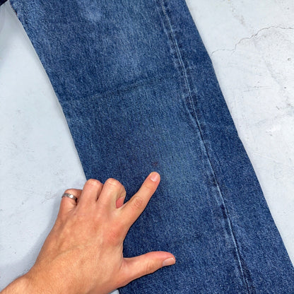 Levis 501 Vintage 80s Redline Selvedge USA XX Jeans Dark Wash 27x34 Act 25x31