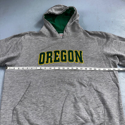 Oregon XL Vintage 90s Foot Locker Hoodie Sweatshirt Pullover Gray Athletic