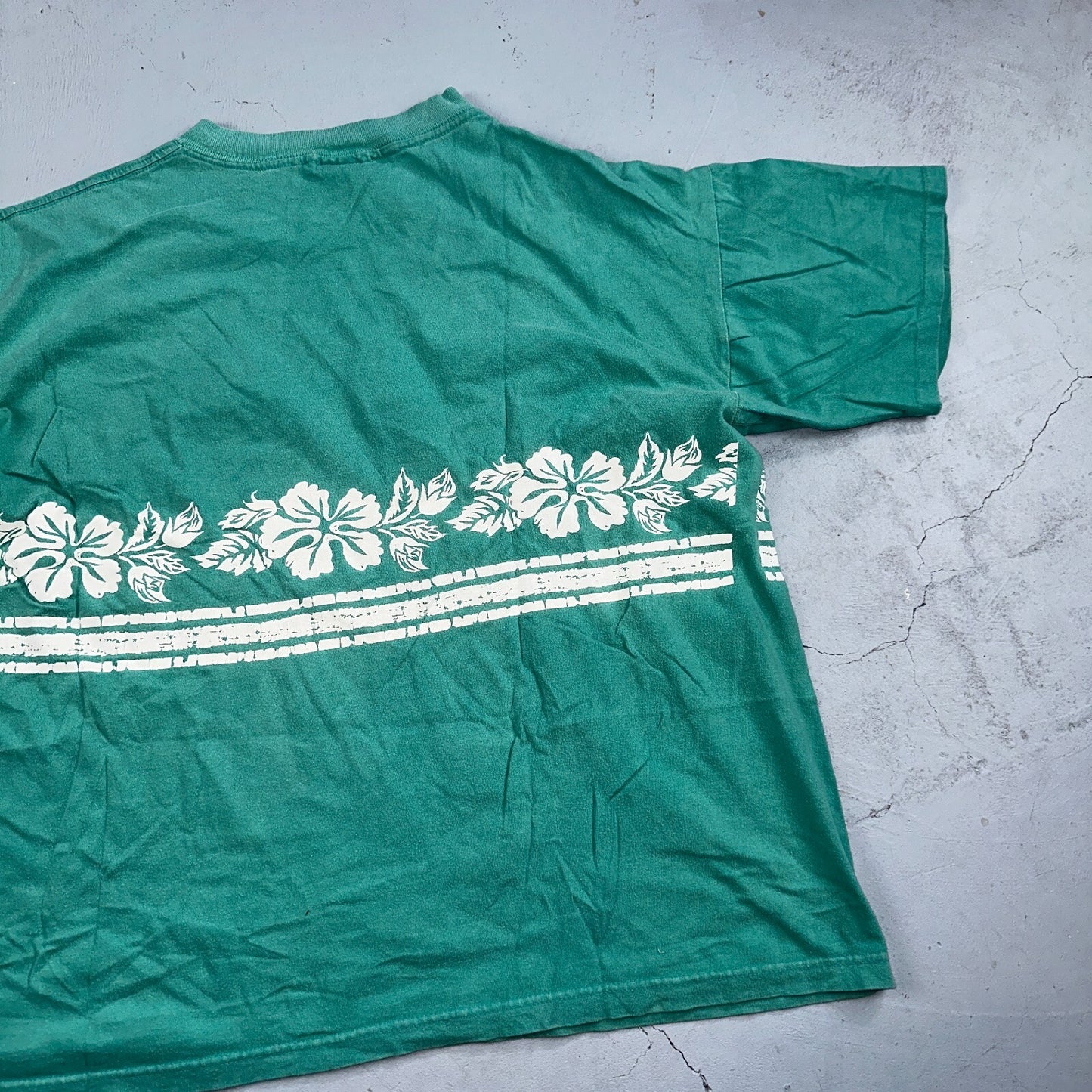 Ocean Pacific Hawaii VTG T Shirt Hawaiian 90s Single Stitch USA Floral XL