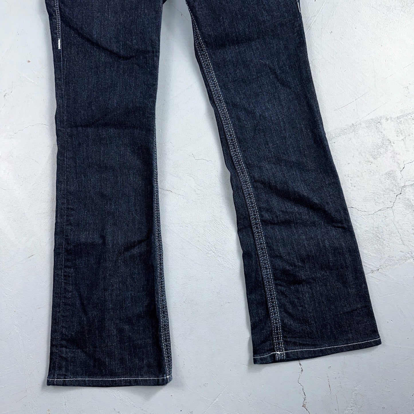 True Religion Jeans Womens 29 Boot Cut Low Rise Dark Stretch Y2K VTG USA 29x30