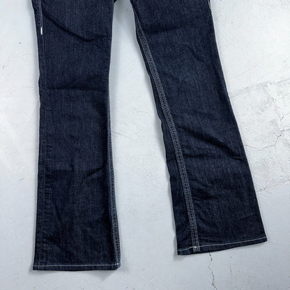 True Religion Jeans Womens 29 Boot Cut Low Rise Dark Stretch Y2K VTG USA 29x30