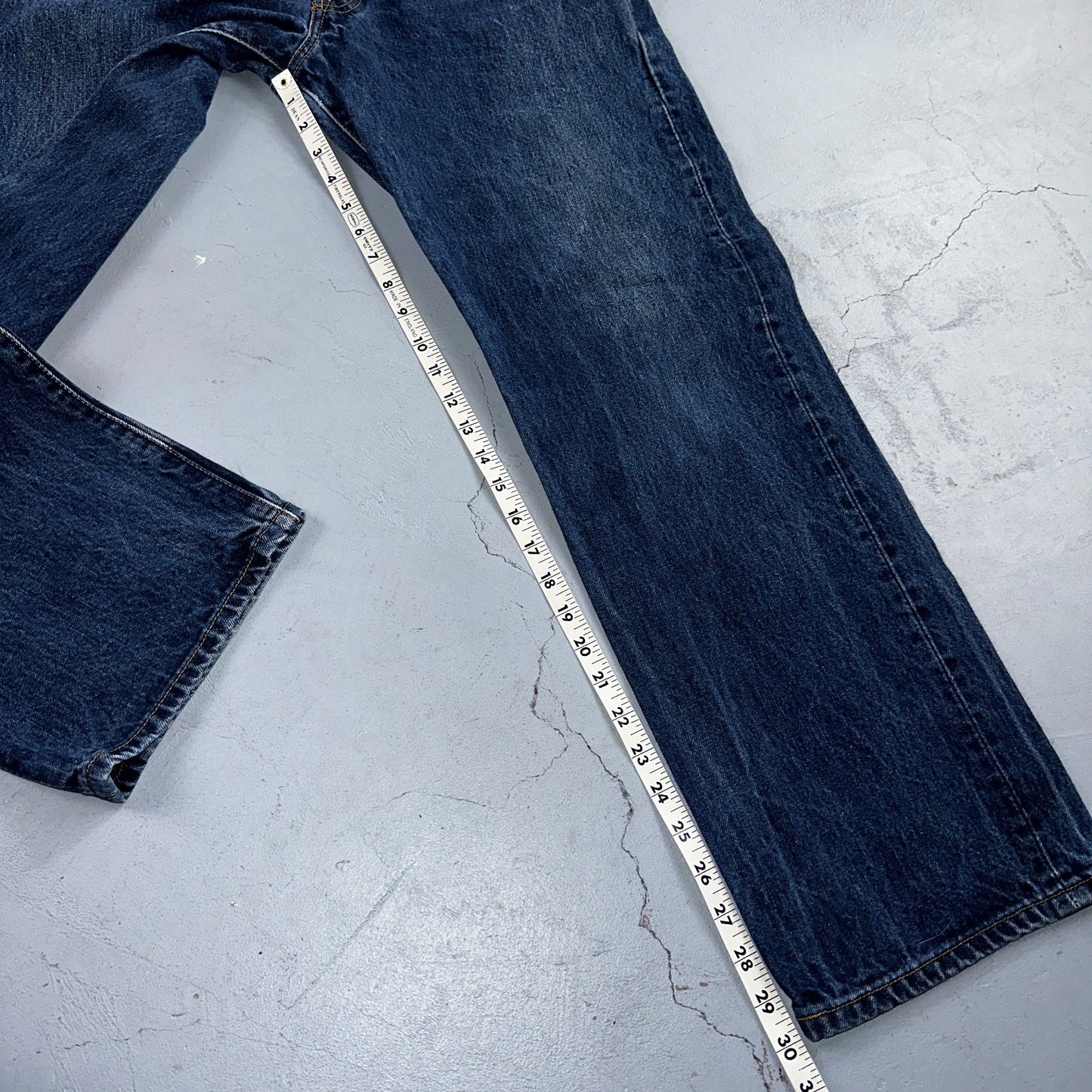 Levis 501 Vintage Y2K 90s XX Straight Leg Jeans Blue Med Wash 34X30 Act 33x30