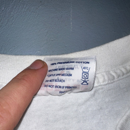 Christmas Santa Claus VTG T Shirt 90s Single Stitch Reindeer Funny Golf Dad XL