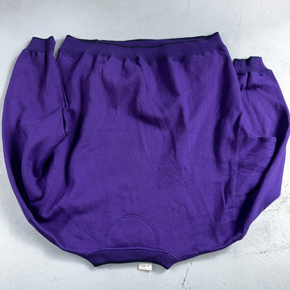 Pooh VTG Acrewood Purple Crew Neck Sweatshirt XL Embroidered 90s Cute Bear