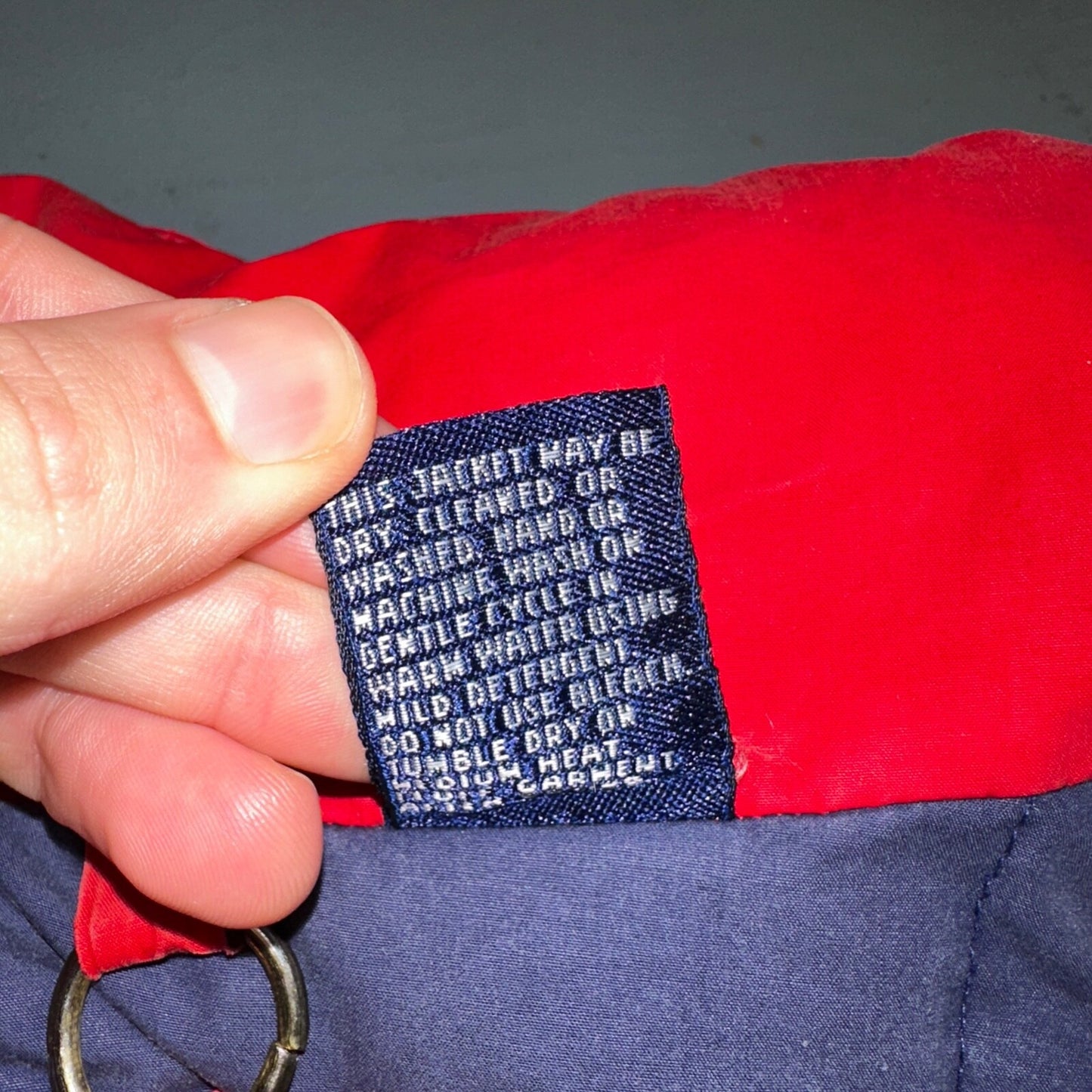 Mighty Mac Jacket Mens 44 Red Bomber Down Filled Norsac Puffer Vintage 80s