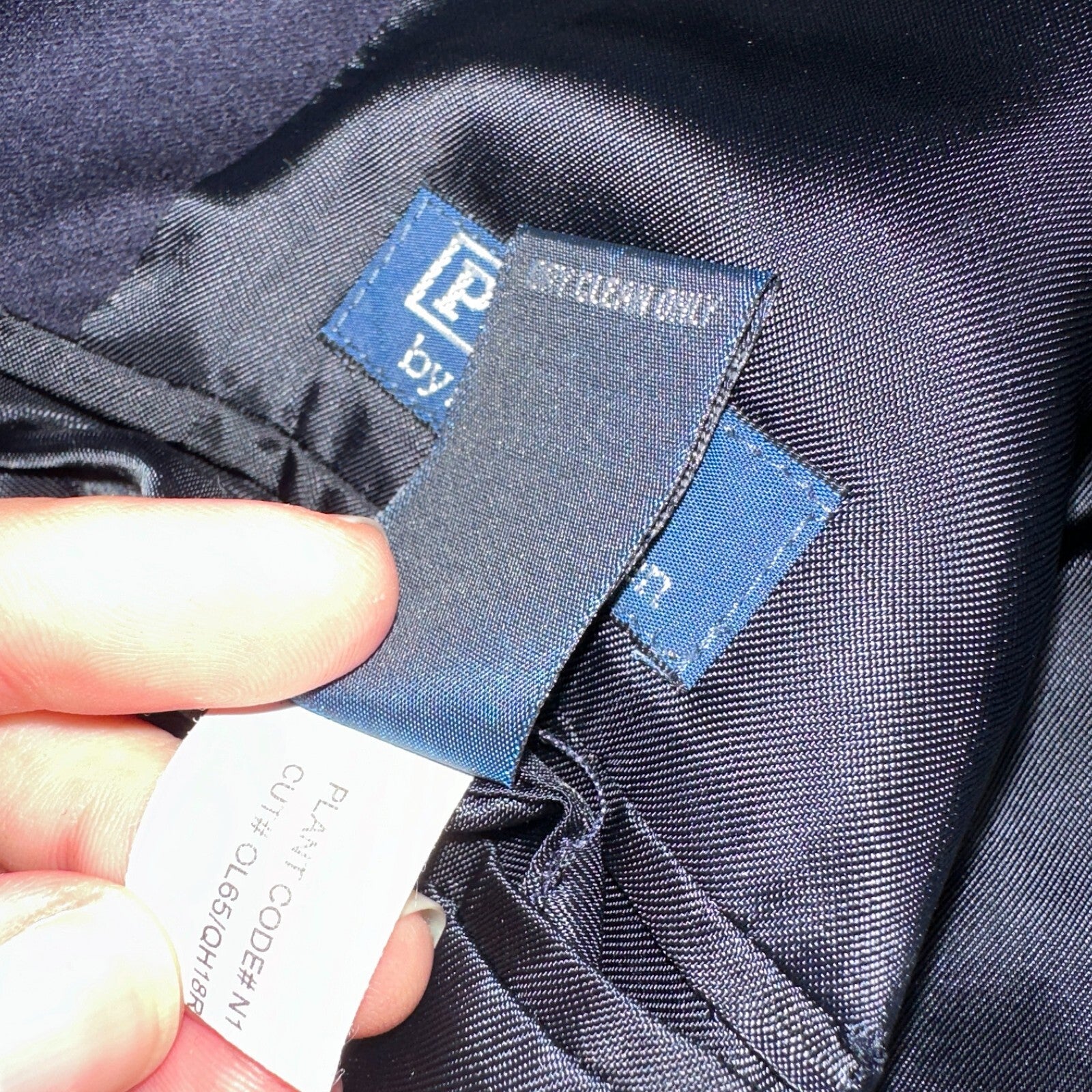 Women's Vintage Polo Ralph Lauren Blazer Jacket Made in Italy Sz 16 Wool 80s