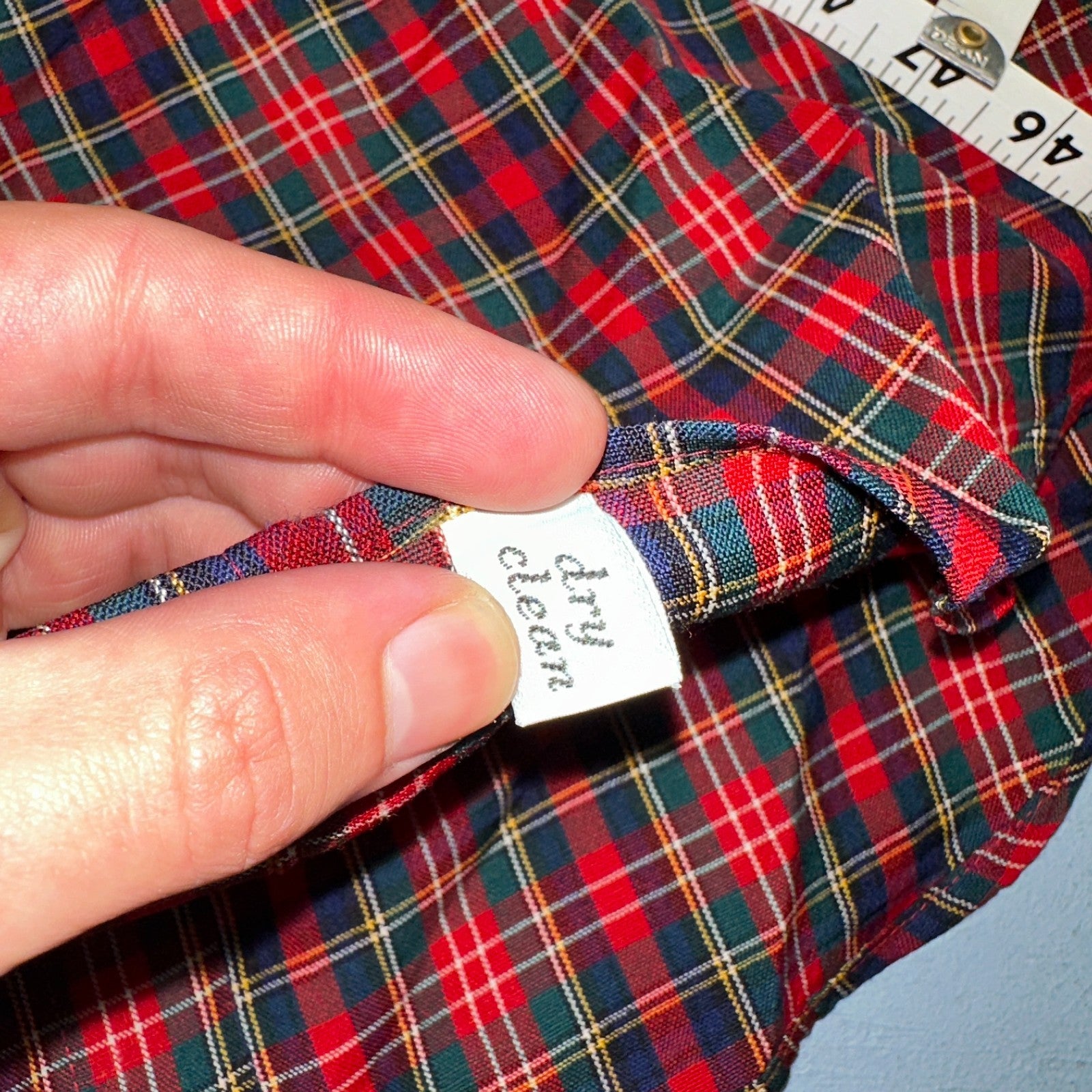 Vintage Pendleton Shirt Mens M Wool Plaid Flannel USA Button 1970s 70s Red