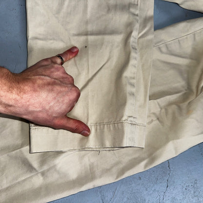Polo Ralph Lauren Pants Mens 33x32 Suffield Chino Straight Twill Cotton Beige