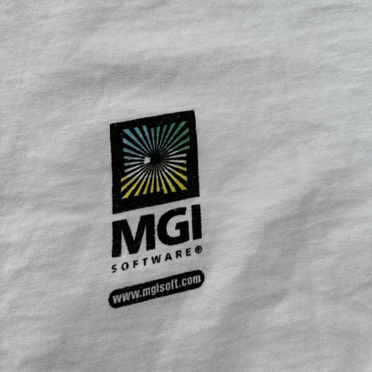 Computer PC Windows MGI Software Tech Vintage T Shirt 90s Y2K Paint Art Hanes