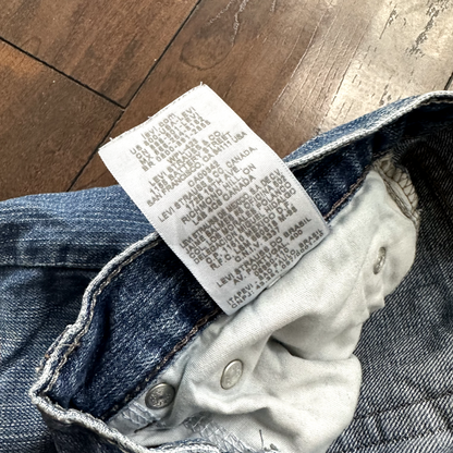 Levis 514 Womens Jeans 16 Reg Straight Leg Denim Flat Front Vintage Y2K 28x28