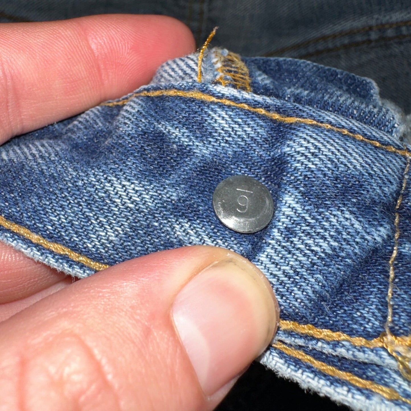 Levis 501 VTG 70s SS Redline Selvedge Jeans XX Med Wash 29x33 Act 26x29