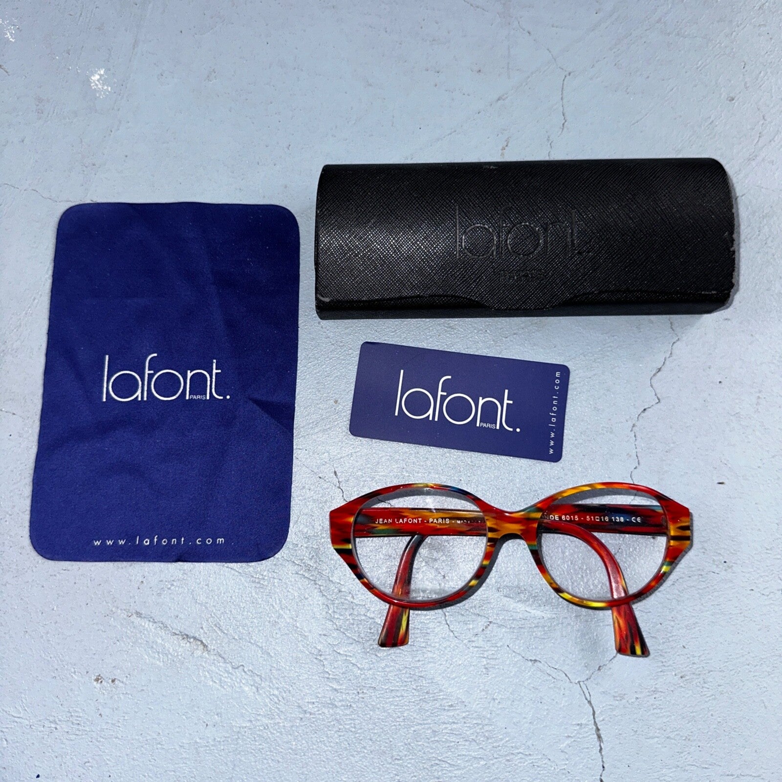 Jean Lafont Women's Eyeglasses Onde 6015 Autumn Eye Frame France 51[]16 138