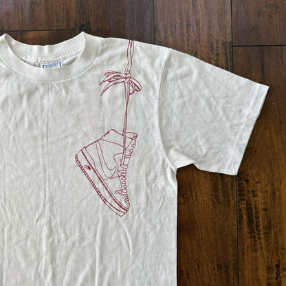 Nike Vintage T Shirt Mens Over The Shoulder Airship Jordan Dunk 80s Outline RARE
