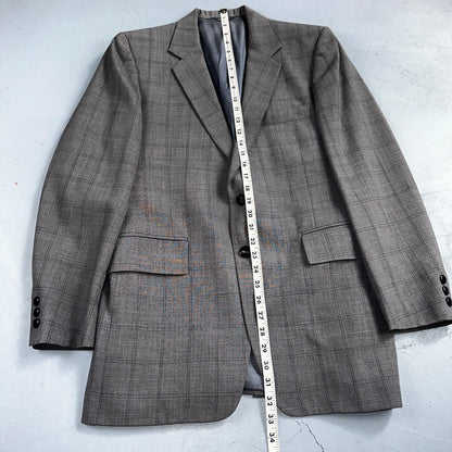 VTG Mens 2 PC Suit 38 Jacket Coat Pants Gray Rockabilly 60s 1960s Petrocelli