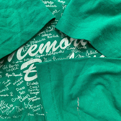 Music Green Cool Memorial Boulevard 1997 Vintage T Shirt 90s Autograph Rare