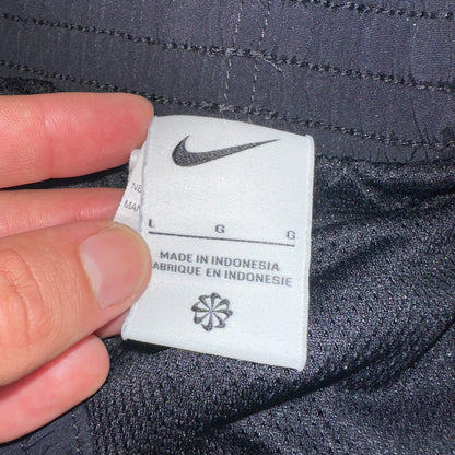 Nike Swim Shorts Size L Mens Solid Icon 6" Black NESSB636-001 Trunks