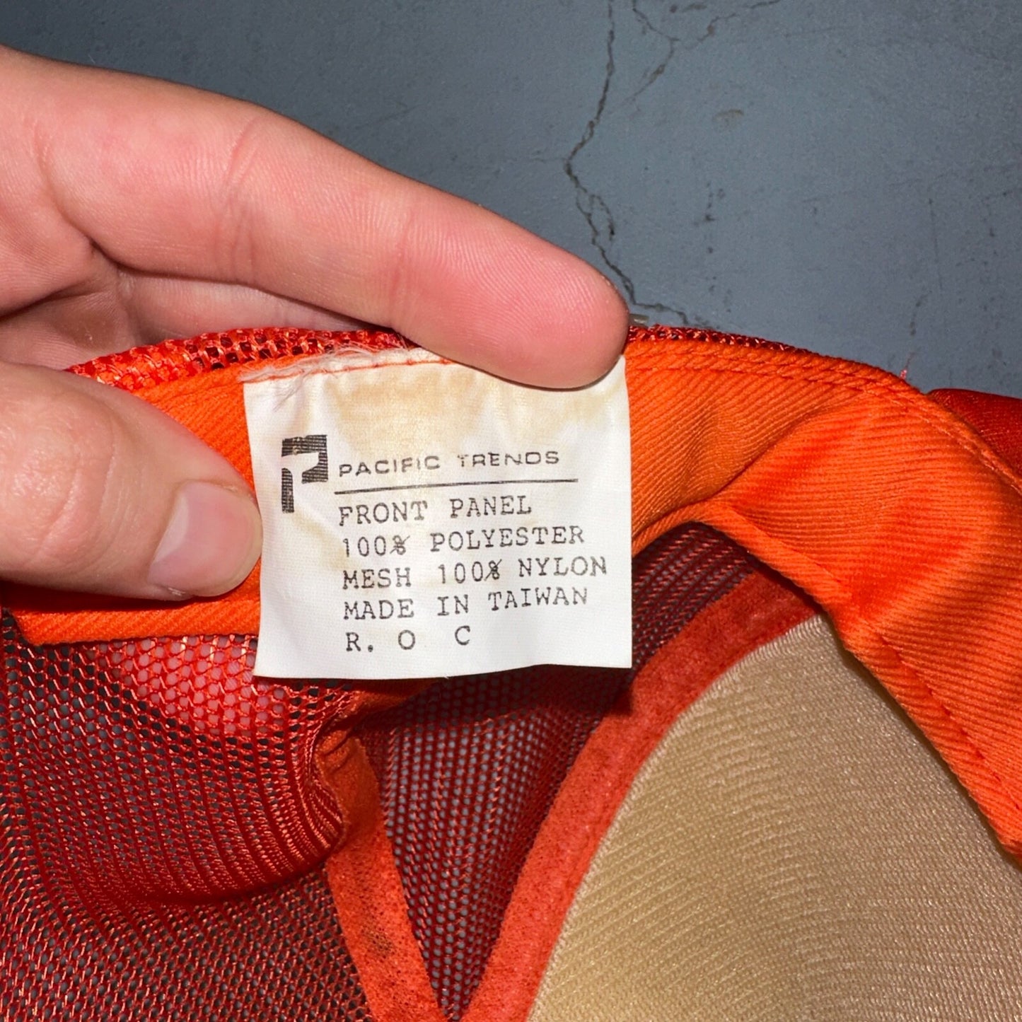 OSU Oregon State Beavers VTG Hat Cap Snapback Orange White 80s PDX Corvallis