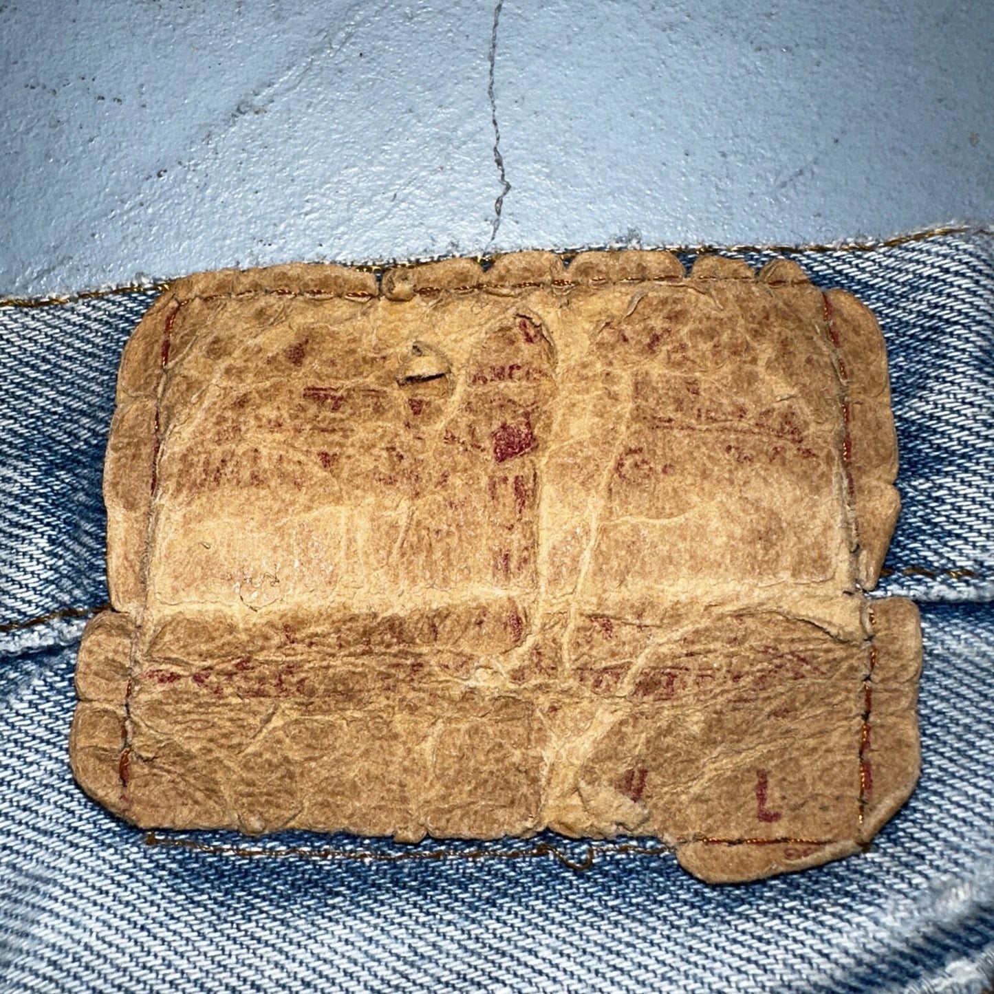 Levis 501 Vintage 80s USA XX Straight Leg Jeans Blue Thrashed 33x38 Act 31x33