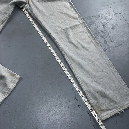 Levis 501 Vintage 90s Y2K XX Straight Leg Jeans Blue Light Wash 34x36 Act 33x31