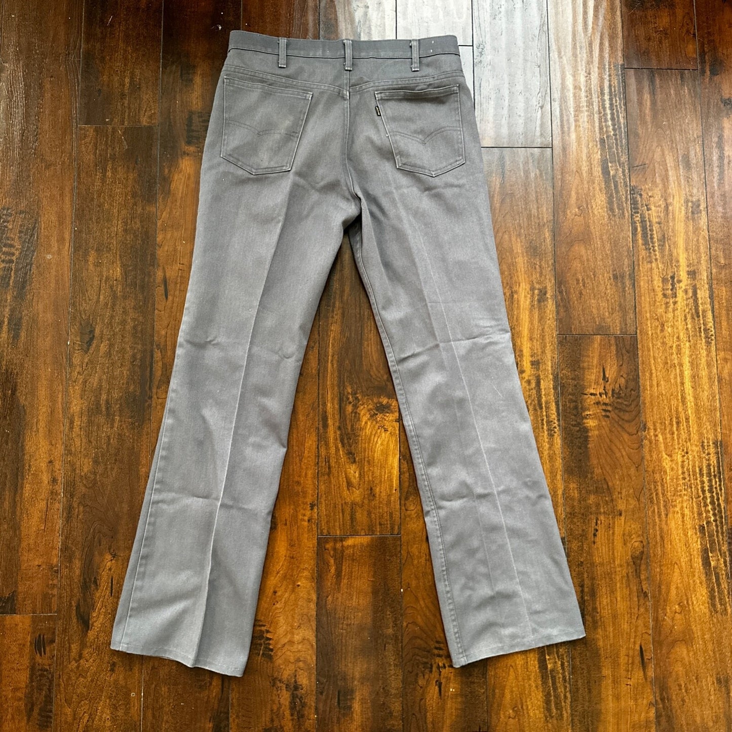 Vintage 1980s Levis 517 Men's Black Tab Jeans Size 34x31 Ac 33x32 Gray