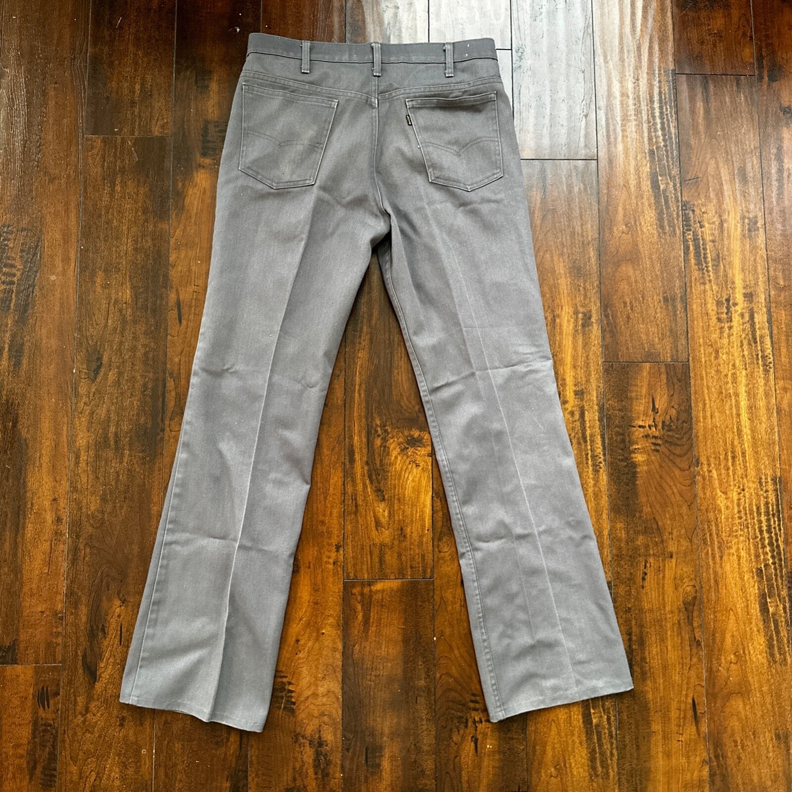 Vintage 1980s Levis 517 Men's Black Tab Jeans Size 34x31 Ac 33x32 Gray