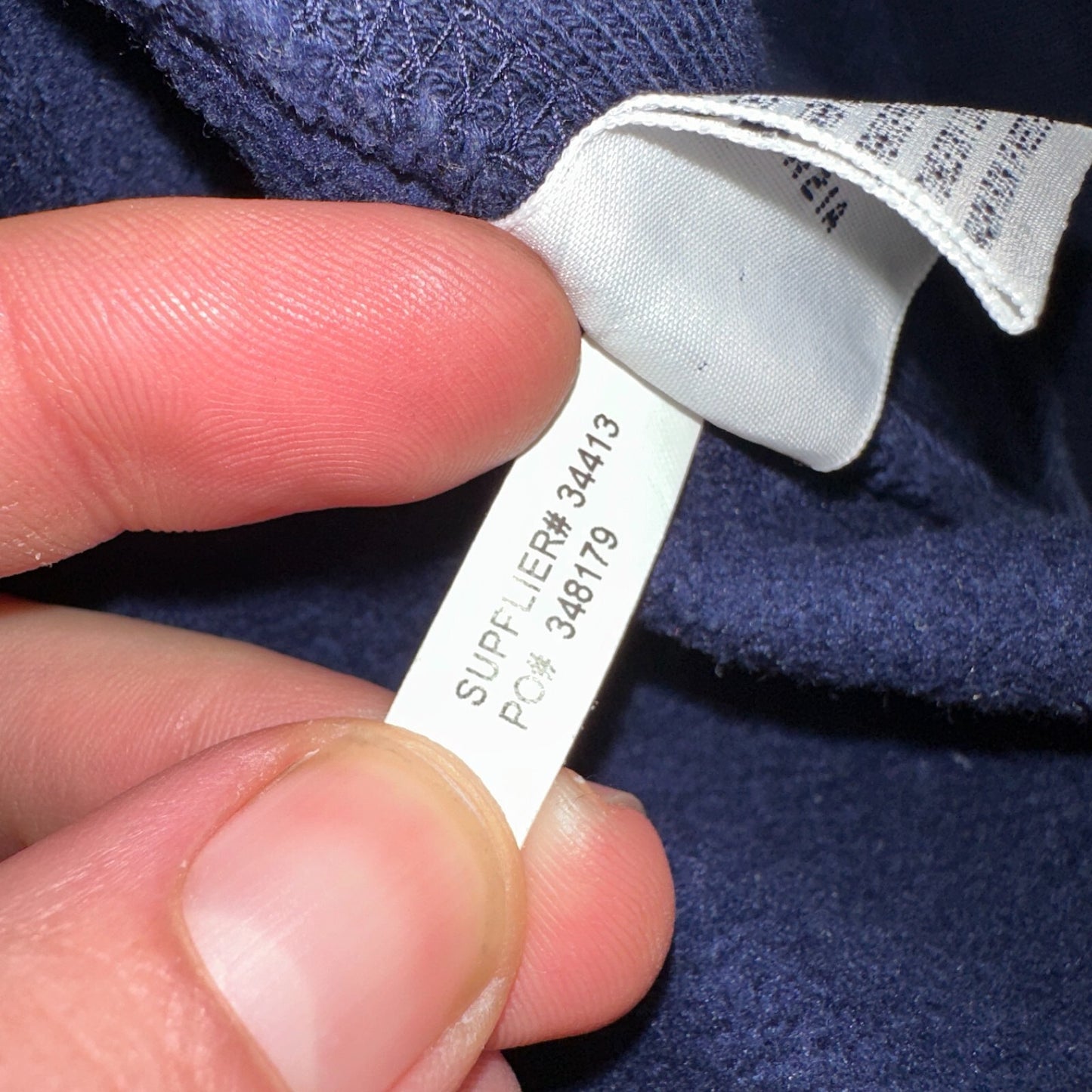 Polo Ralph Lauren VTG Full Zip Hoodie Men’s Size XL Cotton Blue Jacket 90s