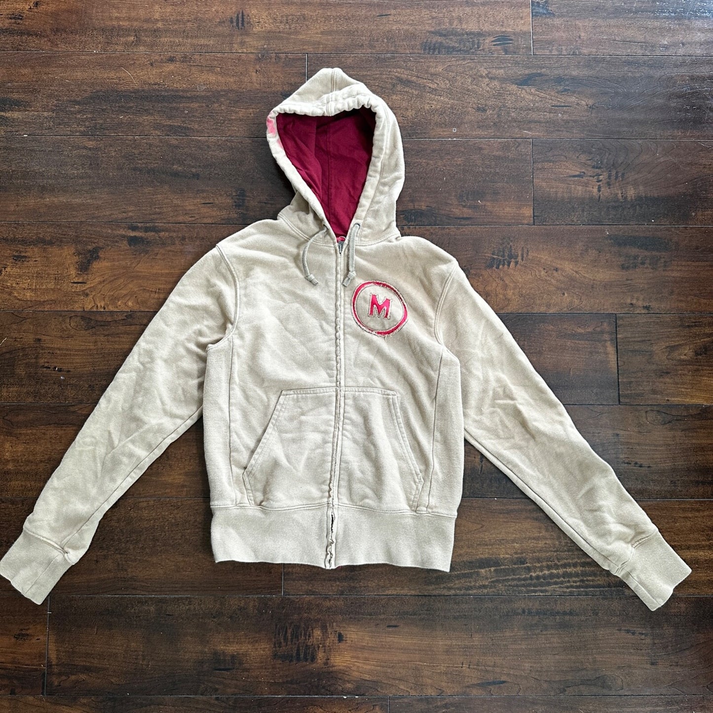 Vintage Nike Souza 1951 US Open Soccer Cup Queens NY Hooded Sweatshirt Small Y2K