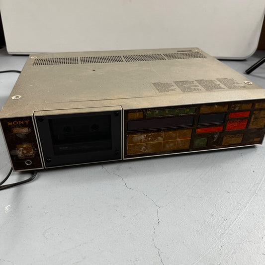 Sony TC-FX1010 Tape Deck Rare Find Cassette Broken For Parts As Is