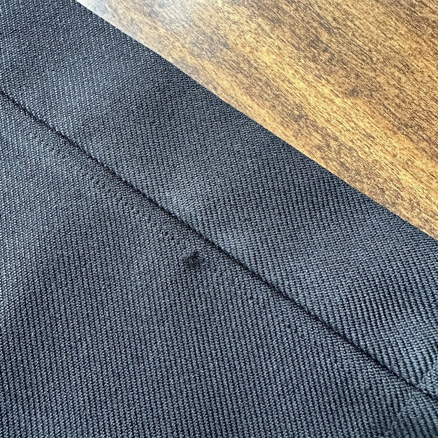 Vintage 1990s Levis 517 Black Stretchy Polyester Jeans Pants Black 36x32 A 34x29