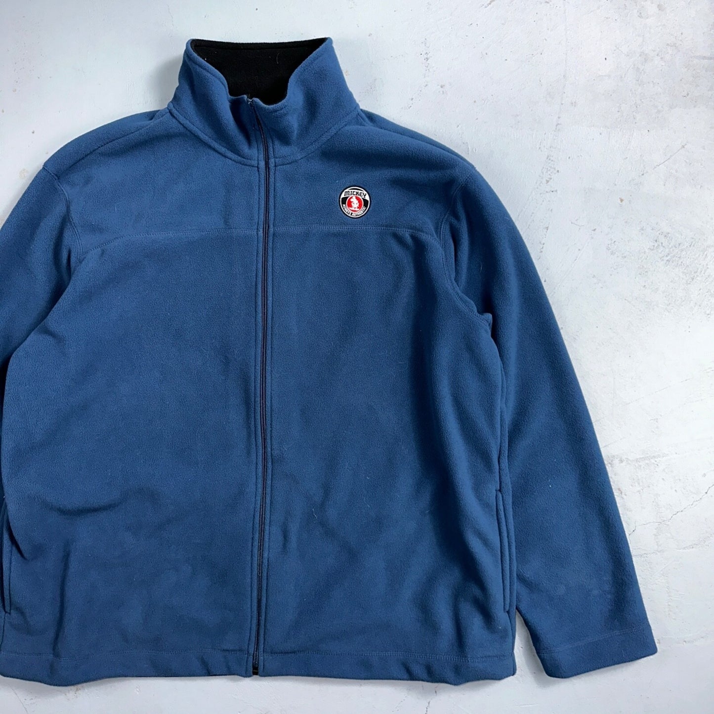 Walt Disney World Mickey Mouse Mens Full Zip Fleece Pull Over Sweat Shirt XL