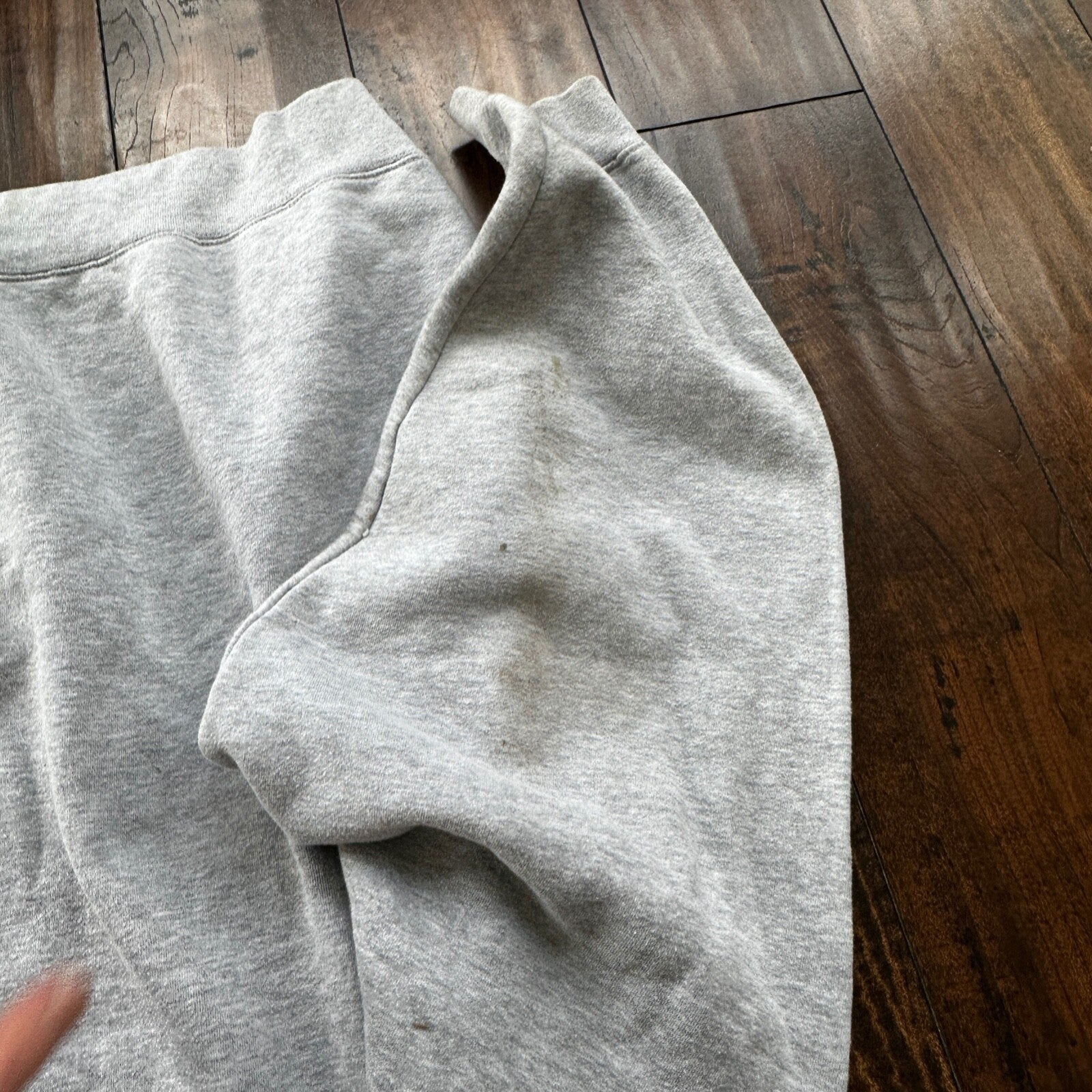 Vintage Nike Crewneck Sweater Gray Essential Super Bowl XXXV Tampa Y2K