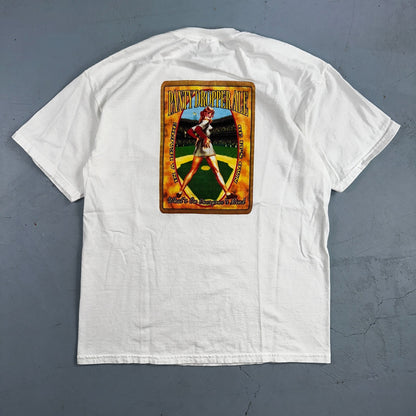 Pants Dropper Ale Y2K VTG T Shirt MLB Baseball Sports Art Hot Girl Rap Funny