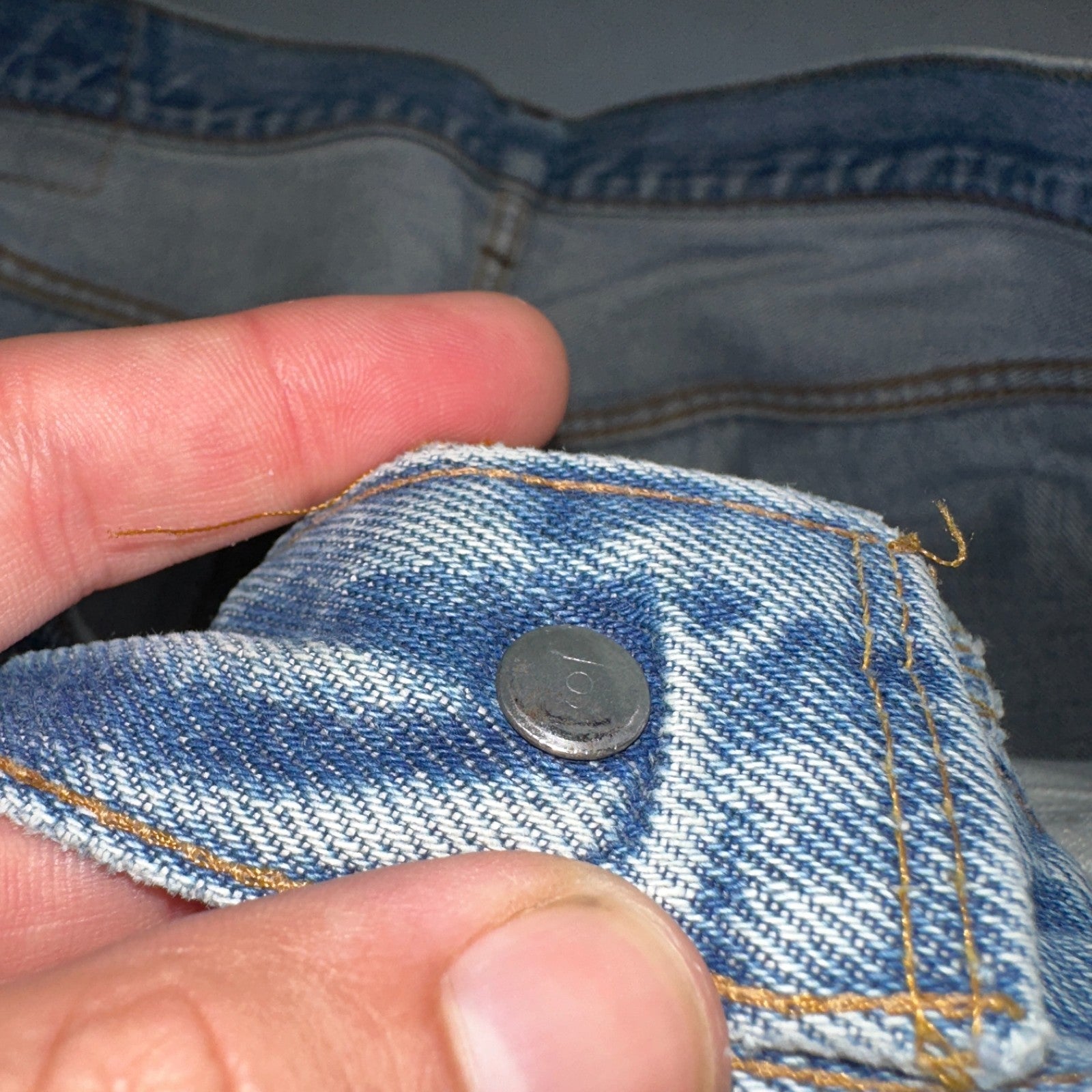 Levis 501 Vintage 80s Redline Selvedge USA XX Jeans Light Wash 36x36 Act 34x30