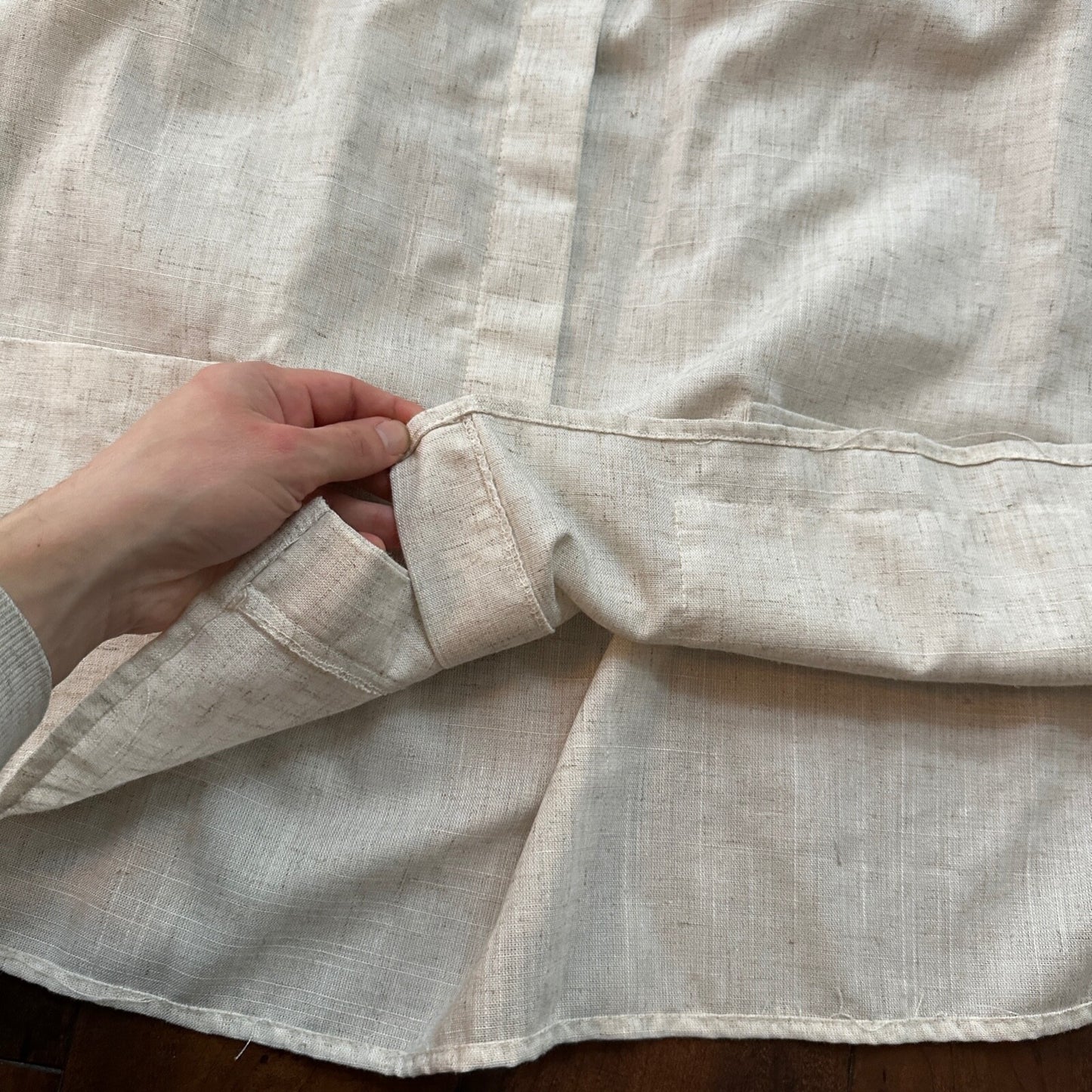 Vintage USA Rockabilly Womens Button Shirt 80s 70s Top Missing Button M