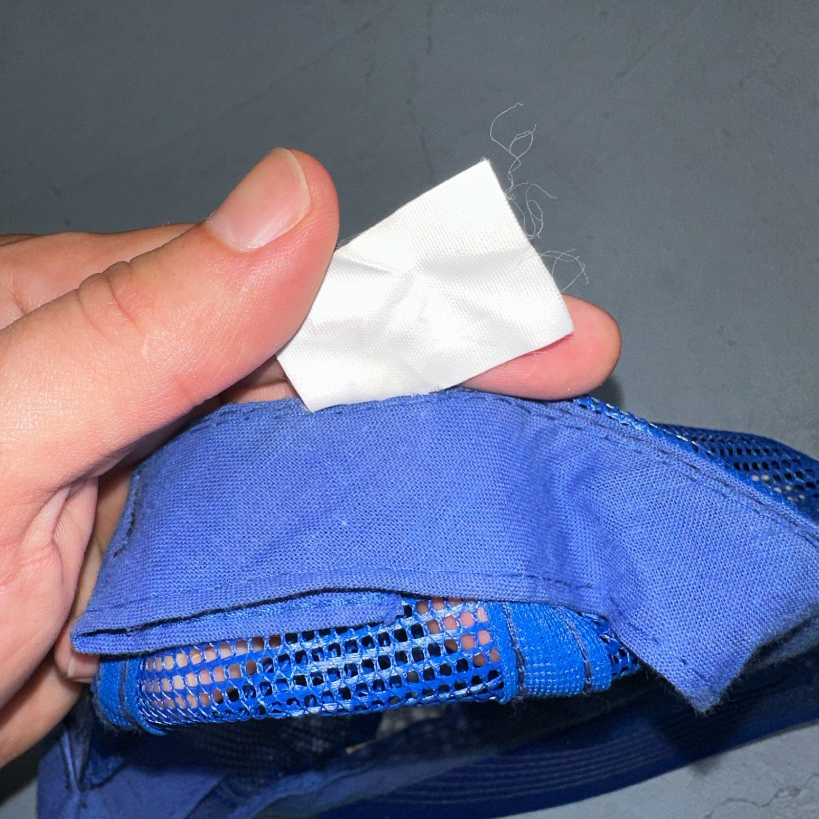 Vintage Pay Less Drug Store Hat Blue Mesh Snapback Pharmacy Promo Trucker Cap US