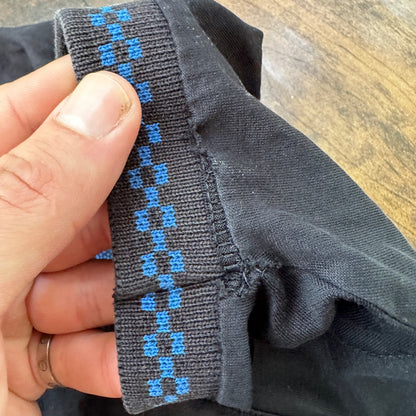 Nike John McEnroe 1985 Challenge Court Checkerboard Tennis Polo Shirt Vintage L