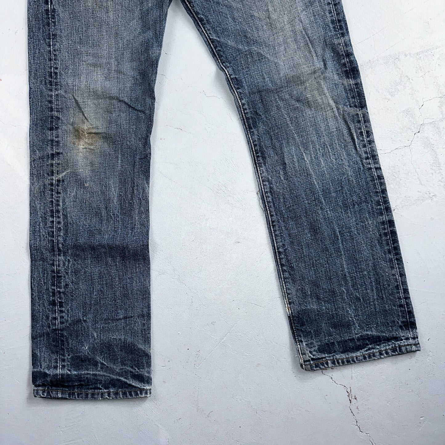 Levis 501 Y2K XX Straight Leg Jeans Blue VTG Med Wash 34x32 Act 33x30