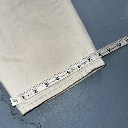 Levis SilverTab Vintage USA 90s Baggy Denim Jeans White Silver 34x30 Act 32x29