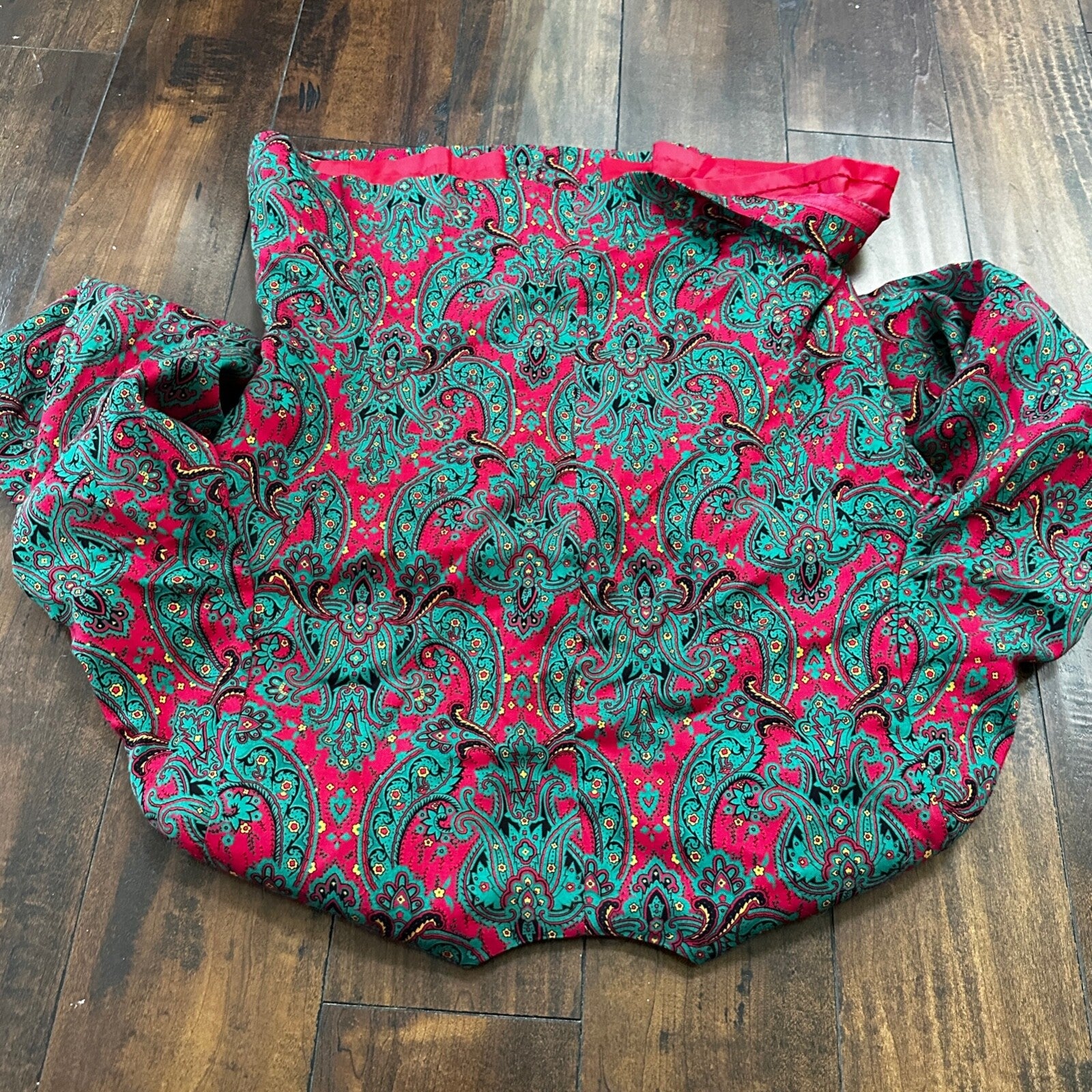 Pendleton Country Sophisticates Paisley Blouse Shirt Top Size 12 Petite Vintage