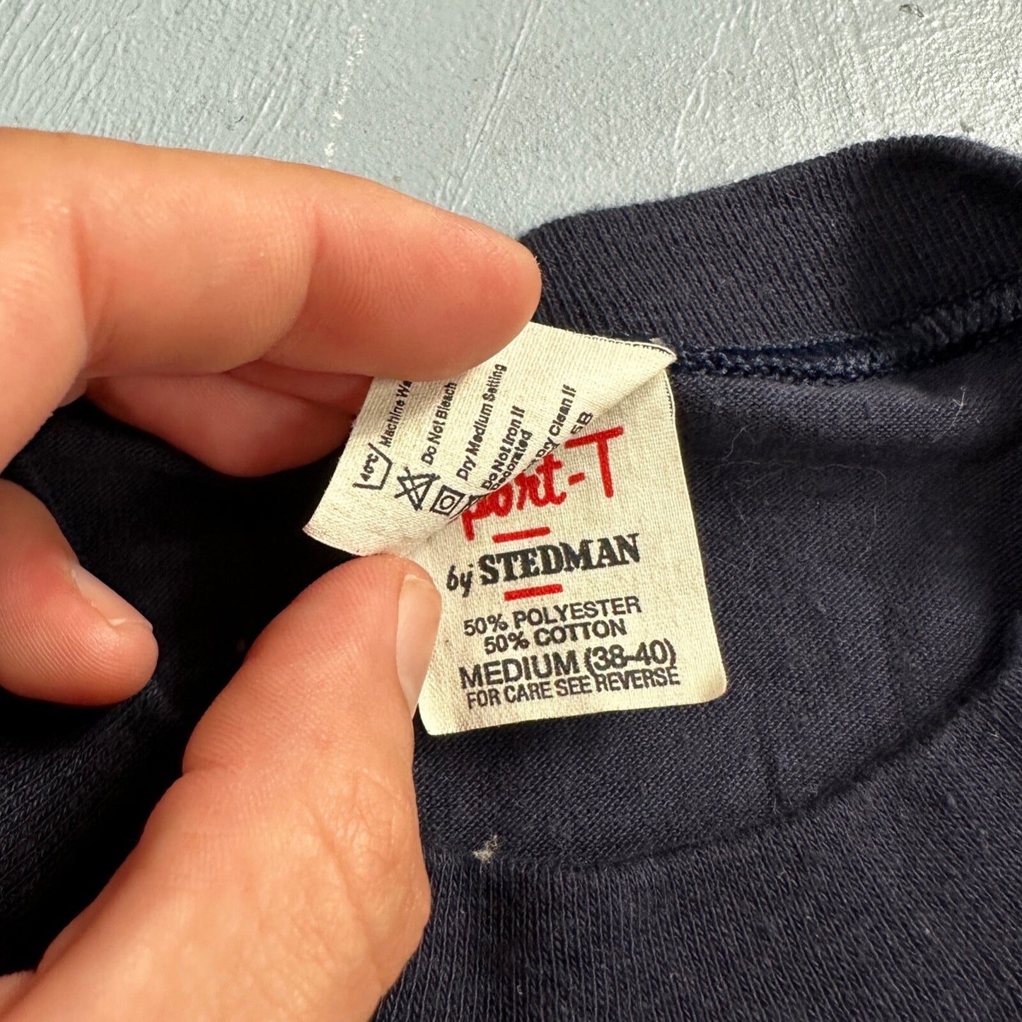 Go Teamsters 70s Navy Stedman VTG T Shirt Horses Animals Oakland Cool Random