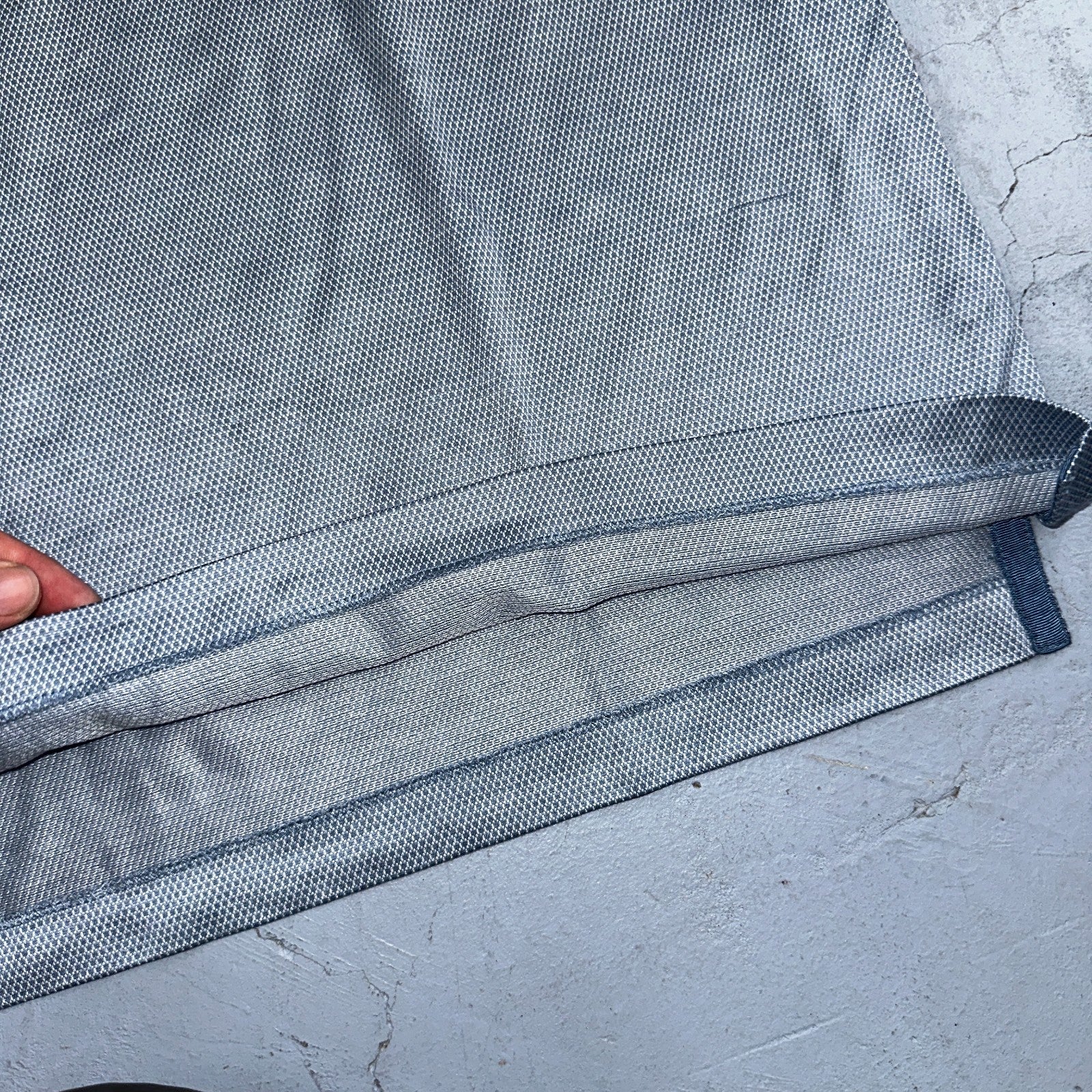 BROOKS BROTHERS Polo Shirt Mens 2XL Blue Cotton Performance Polo Shirt Golf